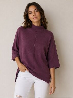 Rachel Zoe 3/4 Sleeve Sweater